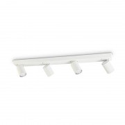 Спот Ideal Lux Rudy PL4 Bianco 229089