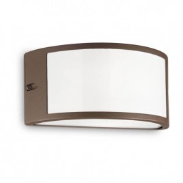 Уличный настенный светильник Ideal Lux Rex-1 AP1 Coffee 213217