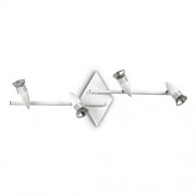 Спот Ideal Lux Alfa PL4 Bianco 122731
