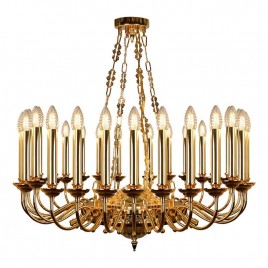 Подвесная люстра iLamp Louvre MD8551-30 GD