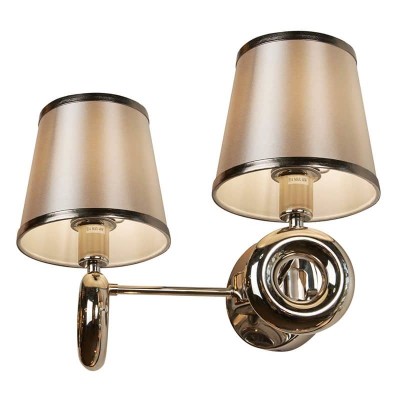 Бра iLamp Brooklyn W2401-2 Nickel - изображение 2 Бра iLamp Brooklyn W2401-2 Nickel - изображение 2