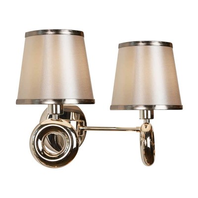 Бра iLamp Brooklyn W2401-2 Nickel - изображение 3 Бра iLamp Brooklyn W2401-2 Nickel - изображение 3