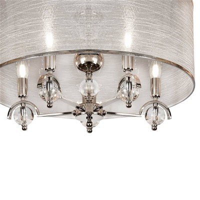 Подвесная люстра iLamp Chelsea P2400-5 Nickel - изображение 4 Подвесная люстра iLamp Chelsea P2400-5 Nickel - изображение 4