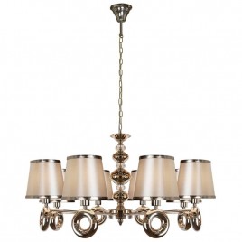 Подвесная люстра iLamp Brooklyn P2401-8 Nickel