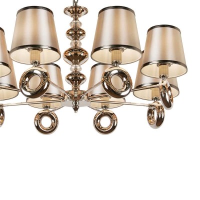 Подвесная люстра iLamp Brooklyn P2401-8 Nickel - изображение 3 Подвесная люстра iLamp Brooklyn P2401-8 Nickel - изображение 3