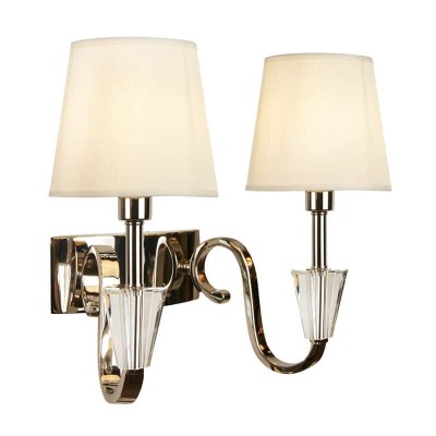 Бра iLamp Alesti W2424-2 Nickel - изображение 2 Бра iLamp Alesti W2424-2 Nickel - изображение 2