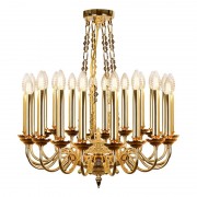Подвесная люстра iLamp Louvre MD8551-20 GD