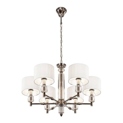 Подвесная люстра iLamp Alexa P2404-6 Nickel - изображение 2 Подвесная люстра iLamp Alexa P2404-6 Nickel - изображение 2