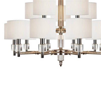 Подвесная люстра iLamp Alexa P2404-10+5 Nickel - изображение 4 Подвесная люстра iLamp Alexa P2404-10+5 Nickel - изображение 4