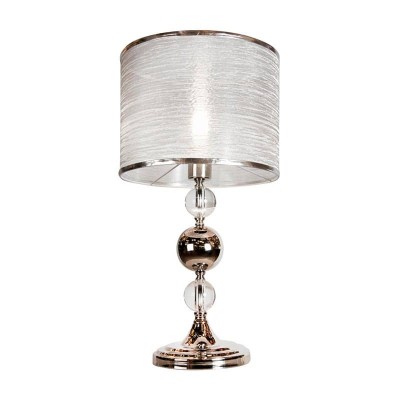 Настольная лампа iLamp Chelsea T2400-1 Nickel - изображение 2 Настольная лампа iLamp Chelsea T2400-1 Nickel - изображение 2