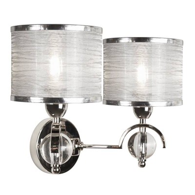 Бра iLamp Chelsea W2400-2 Nickel - изображение 2 Бра iLamp Chelsea W2400-2 Nickel - изображение 2