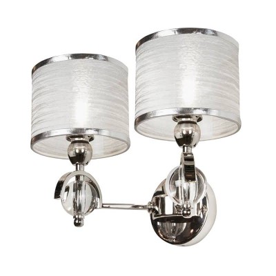 Бра iLamp Chelsea W2400-2 Nickel - изображение 3 Бра iLamp Chelsea W2400-2 Nickel - изображение 3