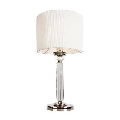 Настольная лампа iLamp Alexa T2404-1 Nickel - изображение 3 Настольная лампа iLamp Alexa T2404-1 Nickel - изображение 3