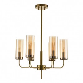 Подвесная люстра Indigo Balletto 13014/6R Brass V000252