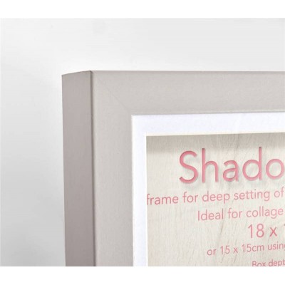 Фоторамка Innova PI09907 Ф/рамка 25*25cm Shadow Box Grey (окно 21*21см), серый, МДФ (6/144) Б0046298 - изображение 3 Фоторамка Innova PI09907 Ф/рамка 25*25cm Shadow Box Grey (окно 21*21см), серый, МДФ (6/144) Б0046298 - изображение 3