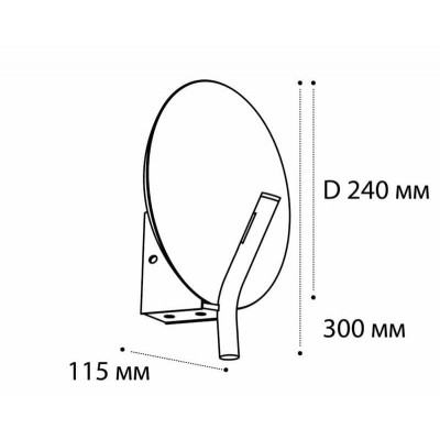 Настенный светодиодный светильник Italline IT03-1423 white - изображение 2 Настенный светодиодный светильник Italline IT03-1423 white - изображение 2