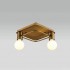 Потолочная люстра Italline Vega PL 6088/2 bronze - изображение 2 Потолочная люстра Italline Vega PL 6088/2 bronze - изображение 2