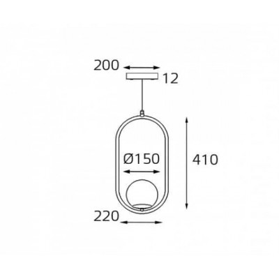 Подвесной светильник Italline Bolla SP 6239 brass - изображение 2 Подвесной светильник Italline Bolla SP 6239 brass - изображение 2