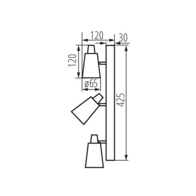 Спот Kanlux SEMPRA EL-3I B-SR 33095 - изображение 3 Спот Kanlux SEMPRA EL-3I B-SR 33095 - изображение 3