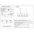 Подвесная люстра Kink Light Калле 07638-4C - изображение 2 Подвесная люстра Kink Light Калле 07638-4C - изображение 2