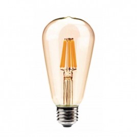 Лампа светодиодная Kink Light E27 6W 2700K золотая 098646,33