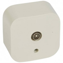 Розетка TV Legrand Quteo слоновая кость 782245