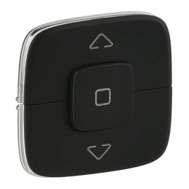 Лицевая панель Legrand Valena Allure выключателя жалюзи антрацит 755148