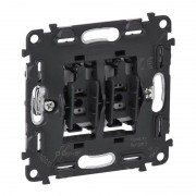 Выключатель двухполюсный Legrand Valena Мех In Matic 16AX 250V винтовой зажим 752002