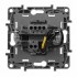 Переключатель одноклавишный Legrand Etika с подсветкой 10A 250V алюминий 672415 - изображение 3 Переключатель одноклавишный Legrand Etika с подсветкой 10A 250V алюминий 672415 - изображение 3