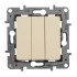 Выключатель трехклавишный Legrand Etika 10A 250V слоновая кость 672313 - изображение 3 Выключатель трехклавишный Legrand Etika 10A 250V слоновая кость 672313 - изображение 3