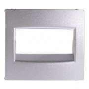 Лицевая панель Legrand Valena розетки RJ45 алюминий 770255