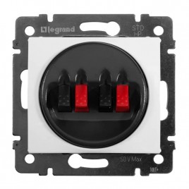 Розетка акустическая Legrand Valena белая 774424