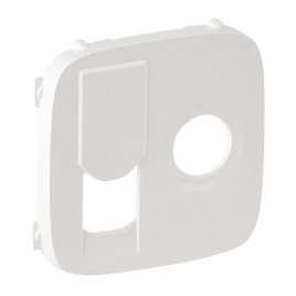Лицевая панель Legrand Valena Allure розетки TV-RJ45 белая 754835
