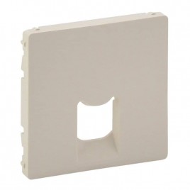 Лицевая панель Legrand Valena Life розетки телефонной RJ-11/Ethernet RJ-45 слоновая кость 755411