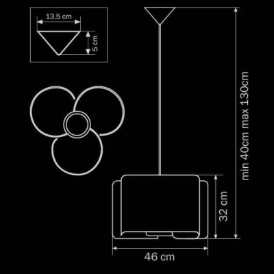 Подвесная люстра Lightstar Simple Light 811 811134 - изображение 3 Подвесная люстра Lightstar Simple Light 811 811134 - изображение 3