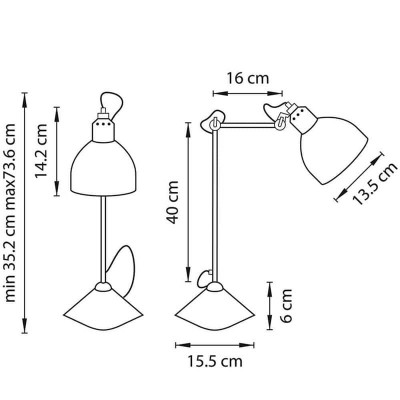 Настольная лампа Lightstar Loft 865917 - изображение 2 Настольная лампа Lightstar Loft 865917 - изображение 2