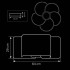 Потолочная люстра Lightstar Simple Light 811 811050 - изображение 2 Потолочная люстра Lightstar Simple Light 811 811050 - изображение 2