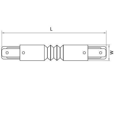 Коннектор гибкий Lightstar Barra 502156 - изображение 2 Коннектор гибкий Lightstar Barra 502156 - изображение 2