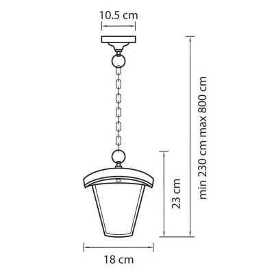 Уличный светодиодный светильник Lightstar Lampione 375070 - изображение 2 Уличный светодиодный светильник Lightstar Lampione 375070 - изображение 2