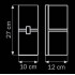 Настенный светильник Lightstar Qubica 805620 - изображение 2 Настенный светильник Lightstar Qubica 805620 - изображение 2
