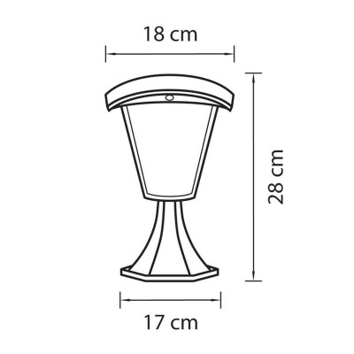 Уличный светодиодный светильник Lightstar Lampione 375970 - изображение 2 Уличный светодиодный светильник Lightstar Lampione 375970 - изображение 2