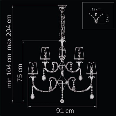 Подвесная люстра Lightstar Cappa 691152 - изображение 3 Подвесная люстра Lightstar Cappa 691152 - изображение 3