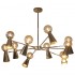 Подвесная люстра Loft IT Halley 10046/10 Gold - изображение 3 Подвесная люстра Loft IT Halley 10046/10 Gold - изображение 3