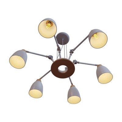 Подвесная люстра Loft IT Restor Loft4402/6Wh - изображение 4 Подвесная люстра Loft IT Restor Loft4402/6Wh - изображение 4