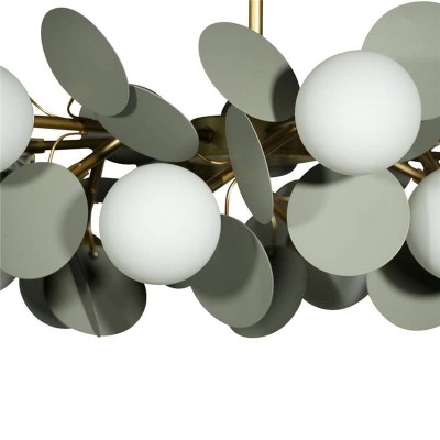 Подвесная люстра Loft IT Matisse 10008/12 Grey - изображение 4 Подвесная люстра Loft IT Matisse 10008/12 Grey - изображение 4