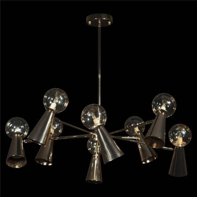 Подвесная люстра Loft IT Halley 10046/8 Gold - изображение 2 Подвесная люстра Loft IT Halley 10046/8 Gold - изображение 2