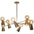 Подвесная люстра Loft IT Halley 10046/8 Gold - изображение 3 Подвесная люстра Loft IT Halley 10046/8 Gold - изображение 3