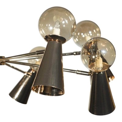 Подвесная люстра Loft IT Halley 10046/8 Gold - изображение 4 Подвесная люстра Loft IT Halley 10046/8 Gold - изображение 4