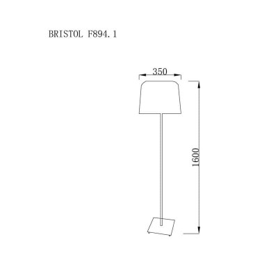 Торшер Lucia Tucci Bristol F894.1 - изображение 2 Торшер Lucia Tucci Bristol F894.1 - изображение 2