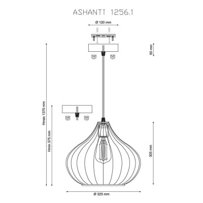 Подвесной светильник Lucia Tucci Ashanti 1256.1 - изображение 2 Подвесной светильник Lucia Tucci Ashanti 1256.1 - изображение 2